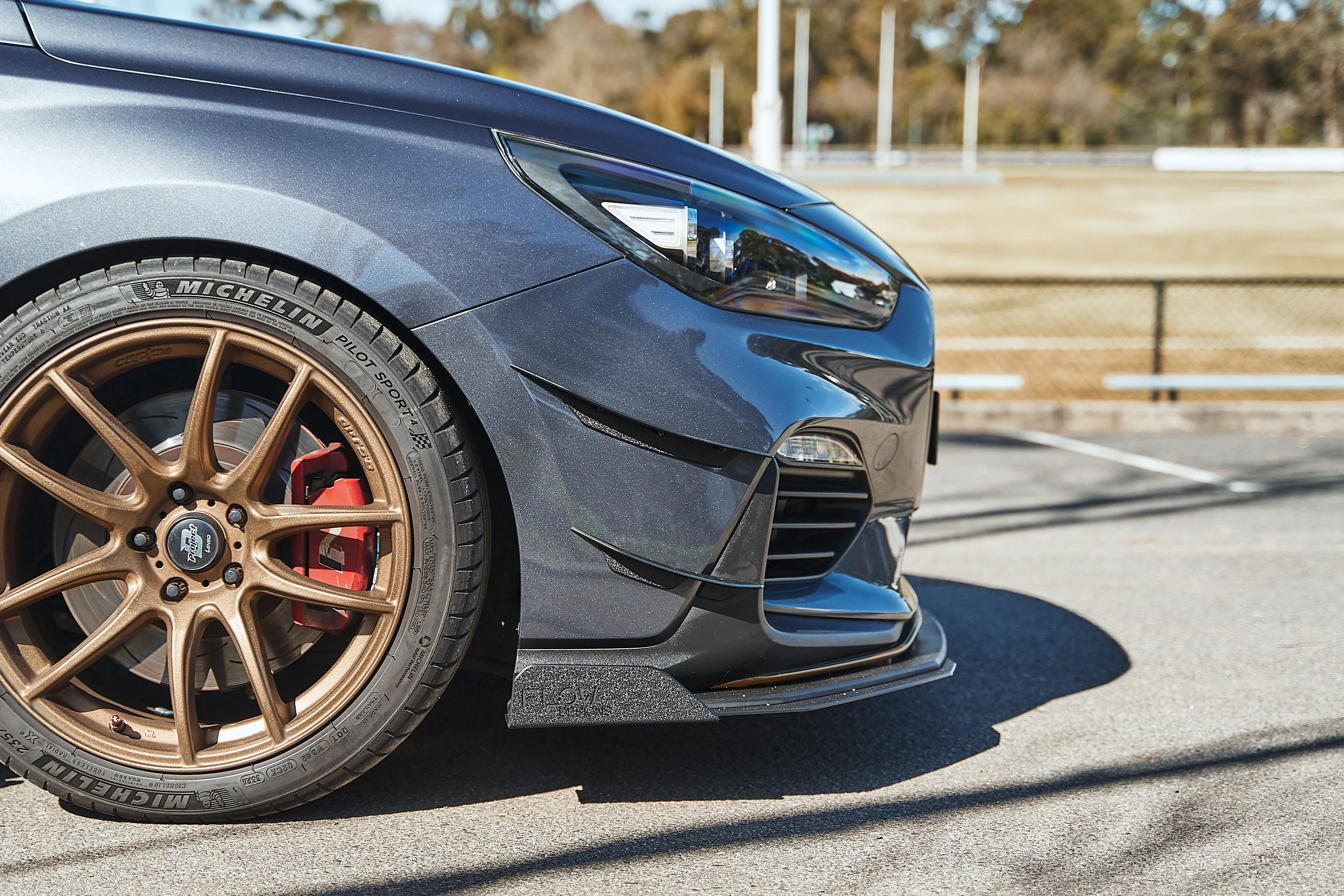 Flow Designs i30N PD PFL (2018-2020) Front Bumper Canards - Image 2