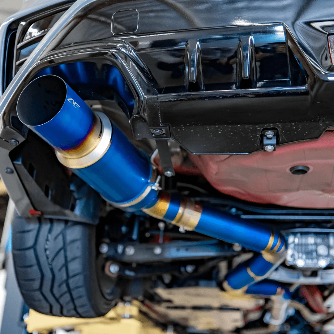AFD Full Titanium Single Exit 3" Cat Back Exhaust for Subaru WRX (VB) 2022-2025 - Image 3