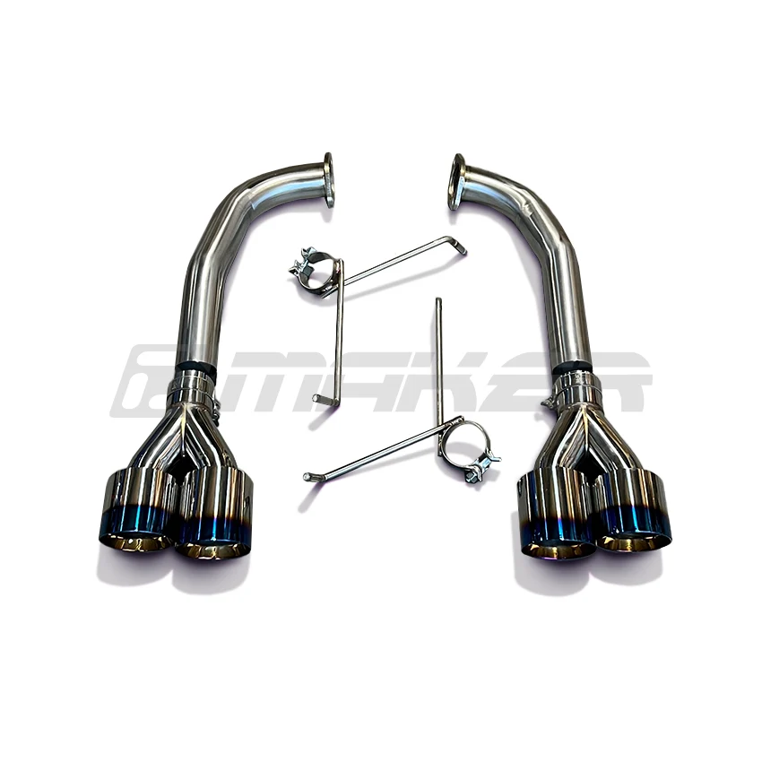 AFD Stainless Steel Double Wald 4" Axle Back Exhaust for Subaru WRX (VB) 2022-2025 - Image 4