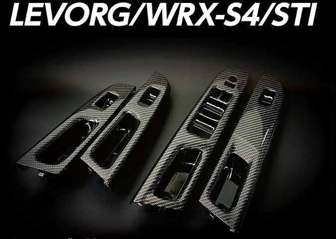 Carbon Fibre Window Switches For 2016-2020 Subaru WRX/STi