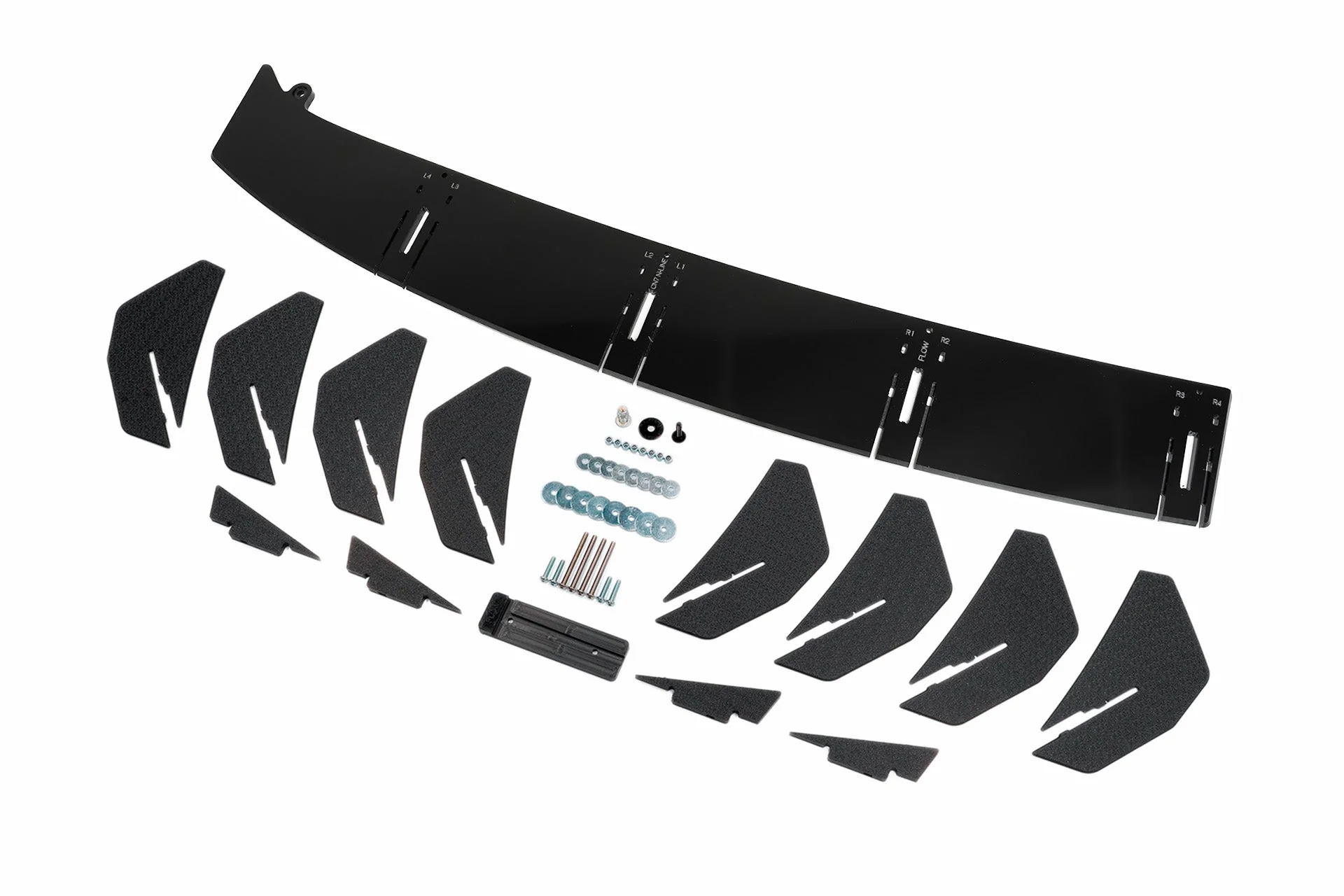 Flow Designs CN7 i30 N Line Sedan (2020-2022) Flow-Lock Rear Diffuser [GLOSS BLACK]