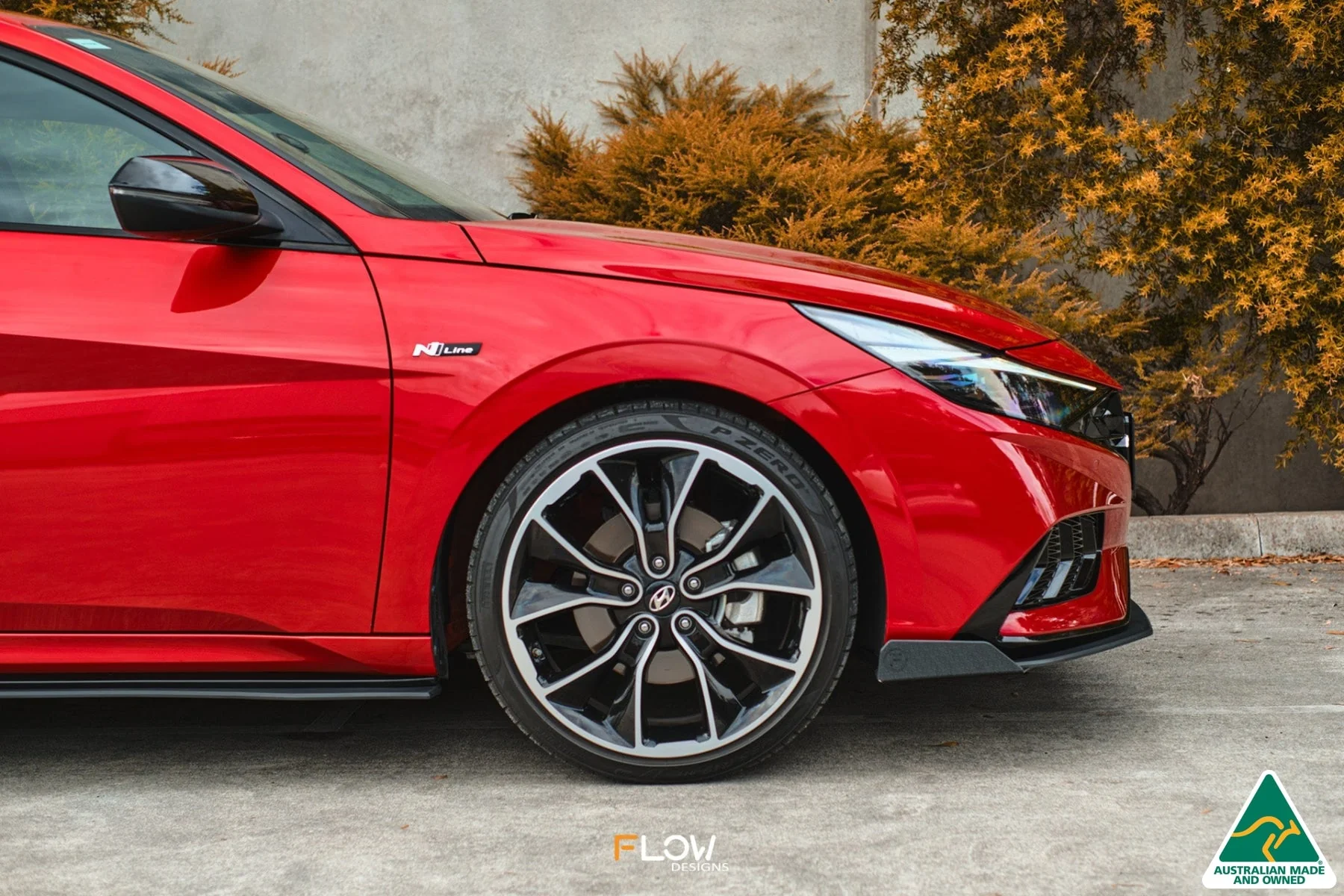 Flow Designs CN7 i30 N Line Sedan (2020-2022) Front Lip Splitter Winglets - Pair - Image 4