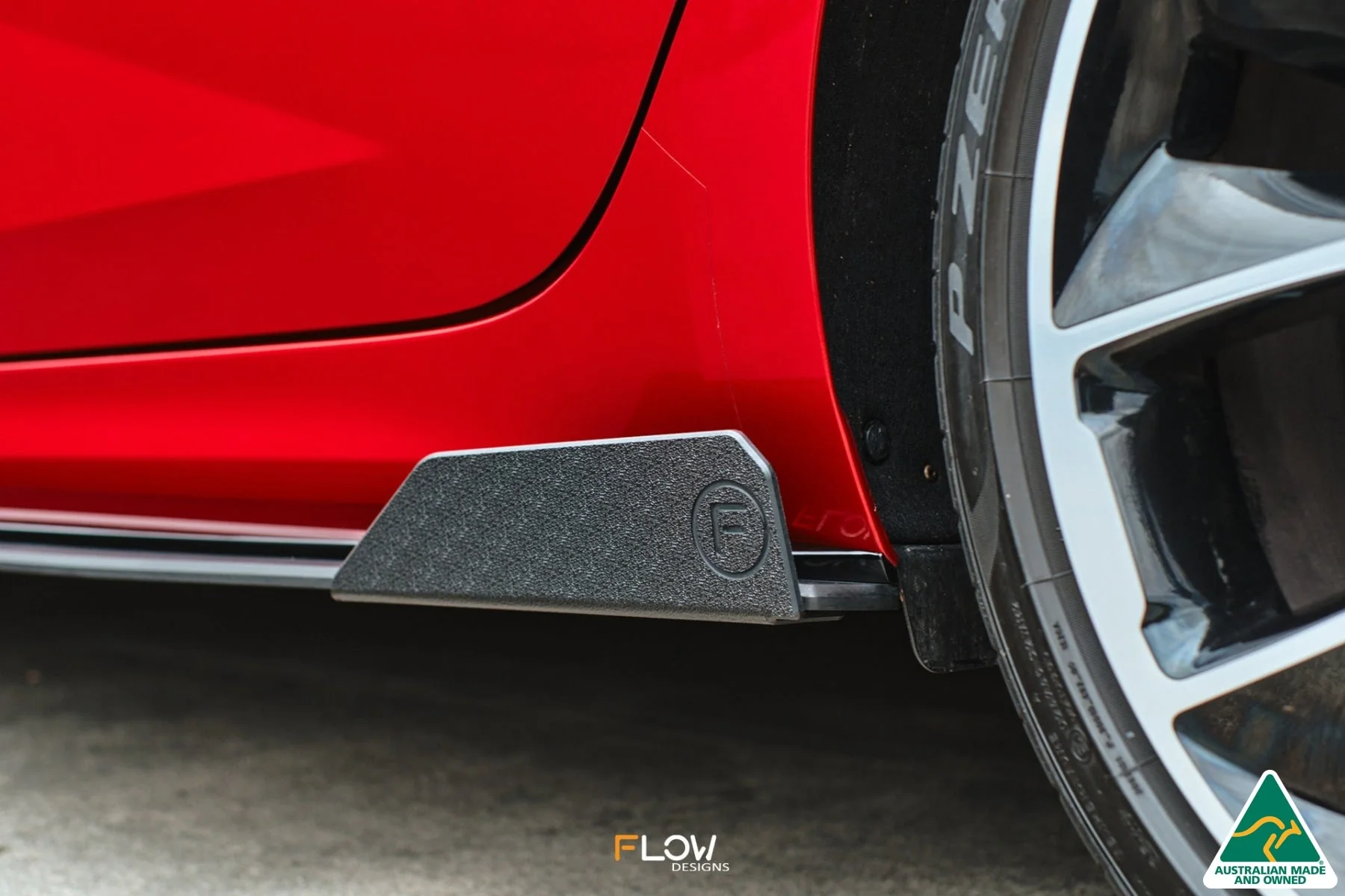 Flow Designs CN7 i30 N Line Sedan (2020-2022) Side Skirt Splitter Winglets - Pair - Image 2