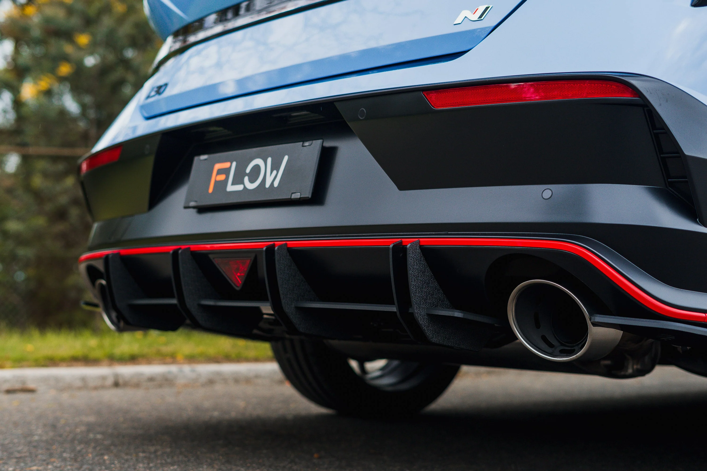CN7 V2 i30N Sedan FL 2024+ Flow-Lock Rear Diffuser - Image 11