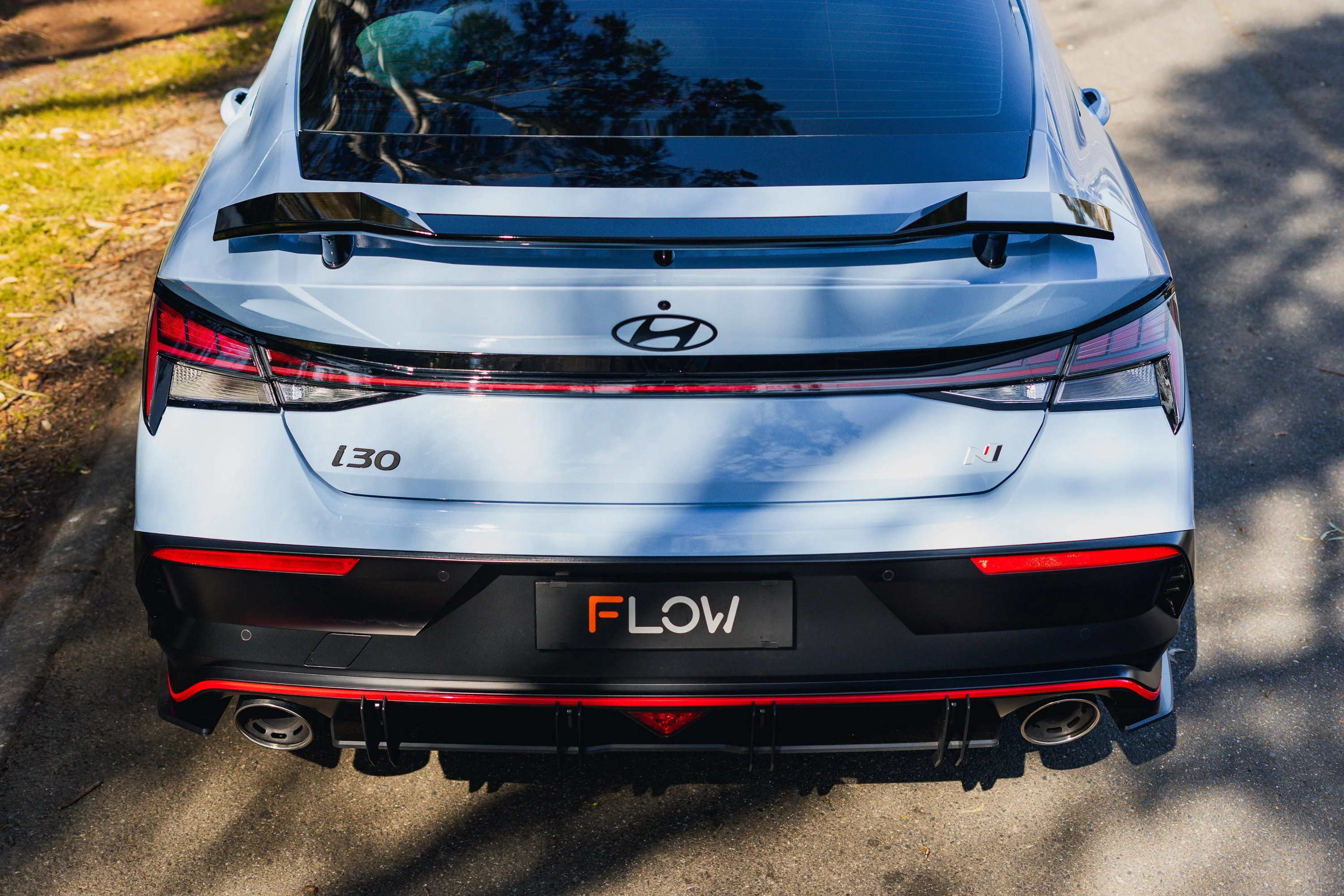 CN7 V2 i30N Sedan FL 2024+ Flow-Lock Rear Diffuser - Image 12