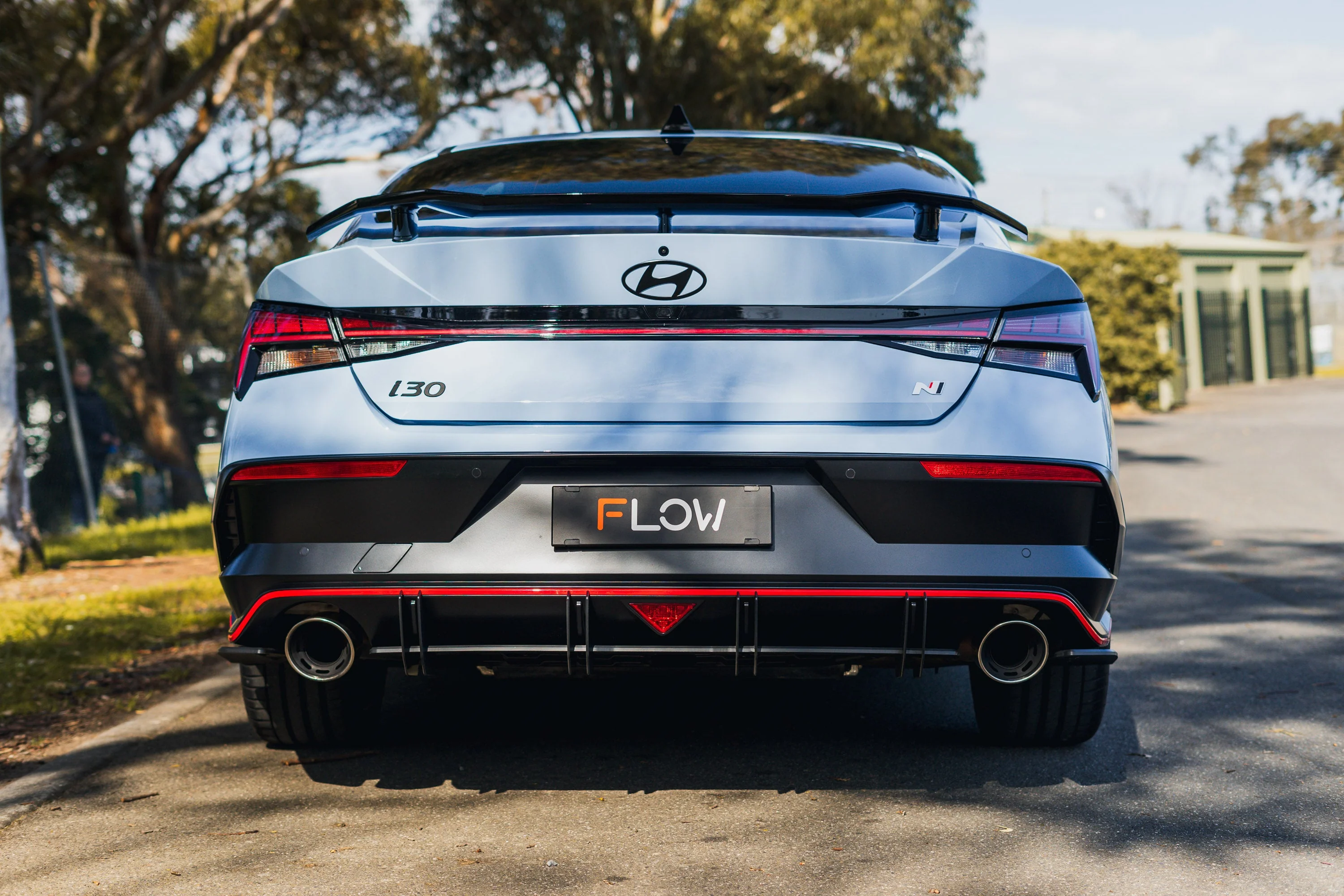 CN7 V2 i30N Sedan FL 2024+ Flow-Lock Rear Diffuser - Image 5