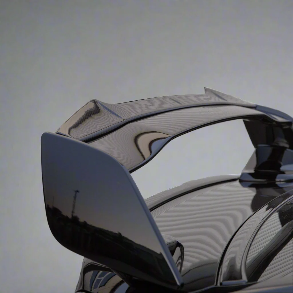 DMAKER RWN-Spec STI Wing Spoiler Add-On For 2022+ Subaru WRX VB [Crystal Black] - Image 6