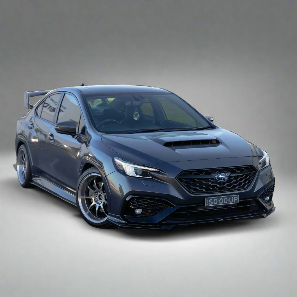 DMAKER STI-Spec Front Lip/Under Spoiler (1-Piece) For 2022+ Subaru WRX VB [Paint Matched] - Image 7