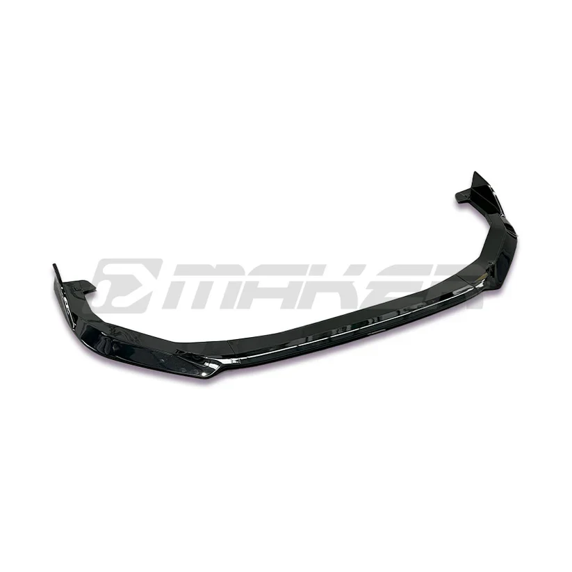 DMAKER STI-Spec V2 Front Lip/Under Spoiler (3-Piece) For 2022+ Subaru WRX VB [Crystal Black] - Image 7
