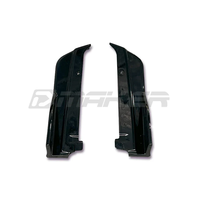 DMAKER STI-Spec V2 Rear Side Spats/Under Spoiler For 2022+ Subaru WRX VB [Crystal Black] - Image 4