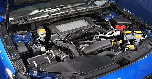 Automodellista Engine Side Cover For 2022+ Subaru WRX VB [Dry Carbon] - Image 3