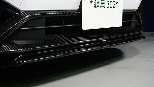 Automodellista Front Under Lip for STI Front Lip For 2022+ Subaru WRX VB [Dry Carbon] - Image 3