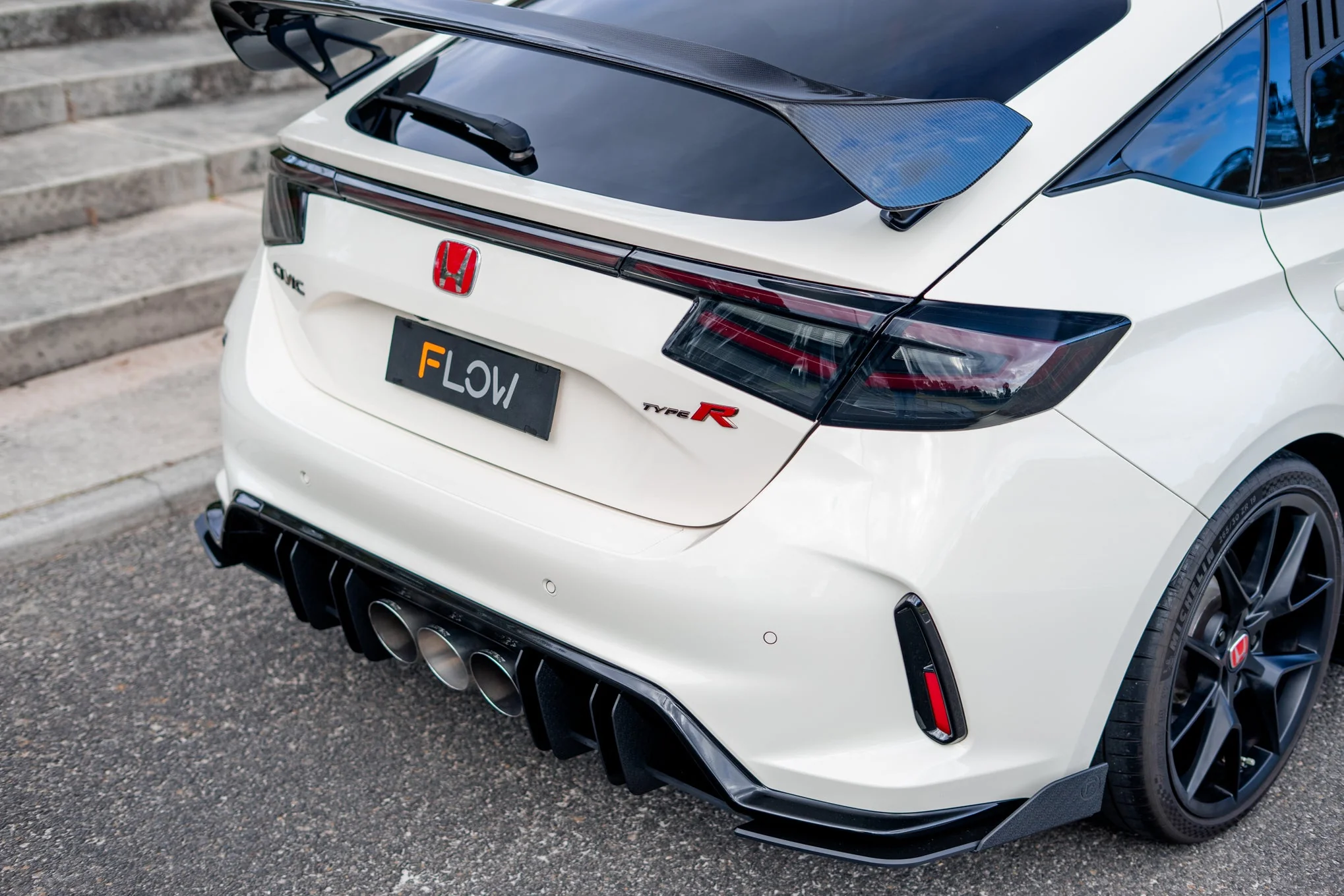 FL5 Civic Type R Flow-Lock Rear Diffuser - Image 15