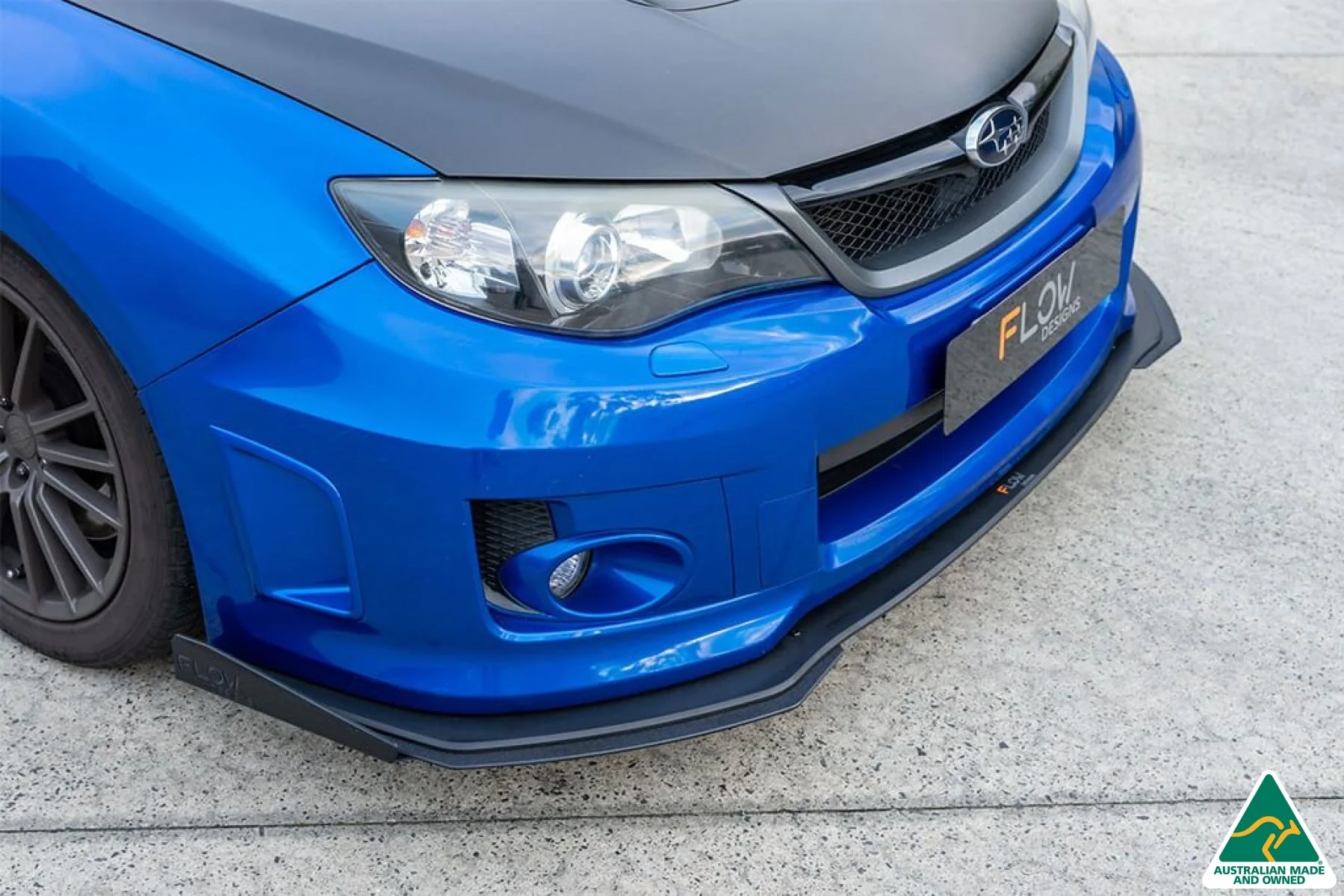 Flow Designs Front Lip Splitter for Subaru Impreza WRX / STI G3 Hatch FL - Image 12