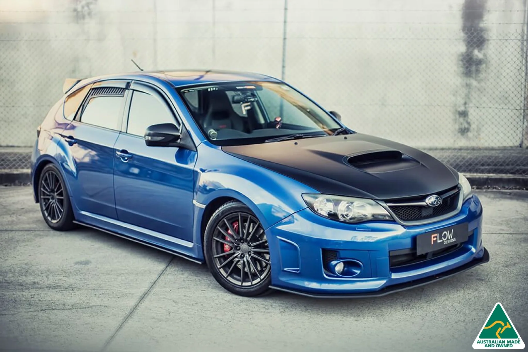 Flow Designs Front Lip Splitter for Subaru Impreza WRX / STI G3 Hatch FL - Image 8