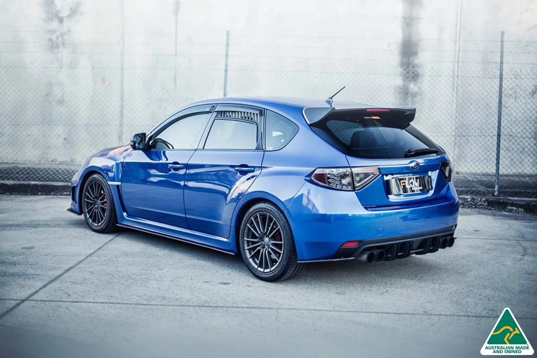 Flow Designs Rear Spats for Subaru Impreza WRX & STI G3 Hatch FL [Pair] - Image 2