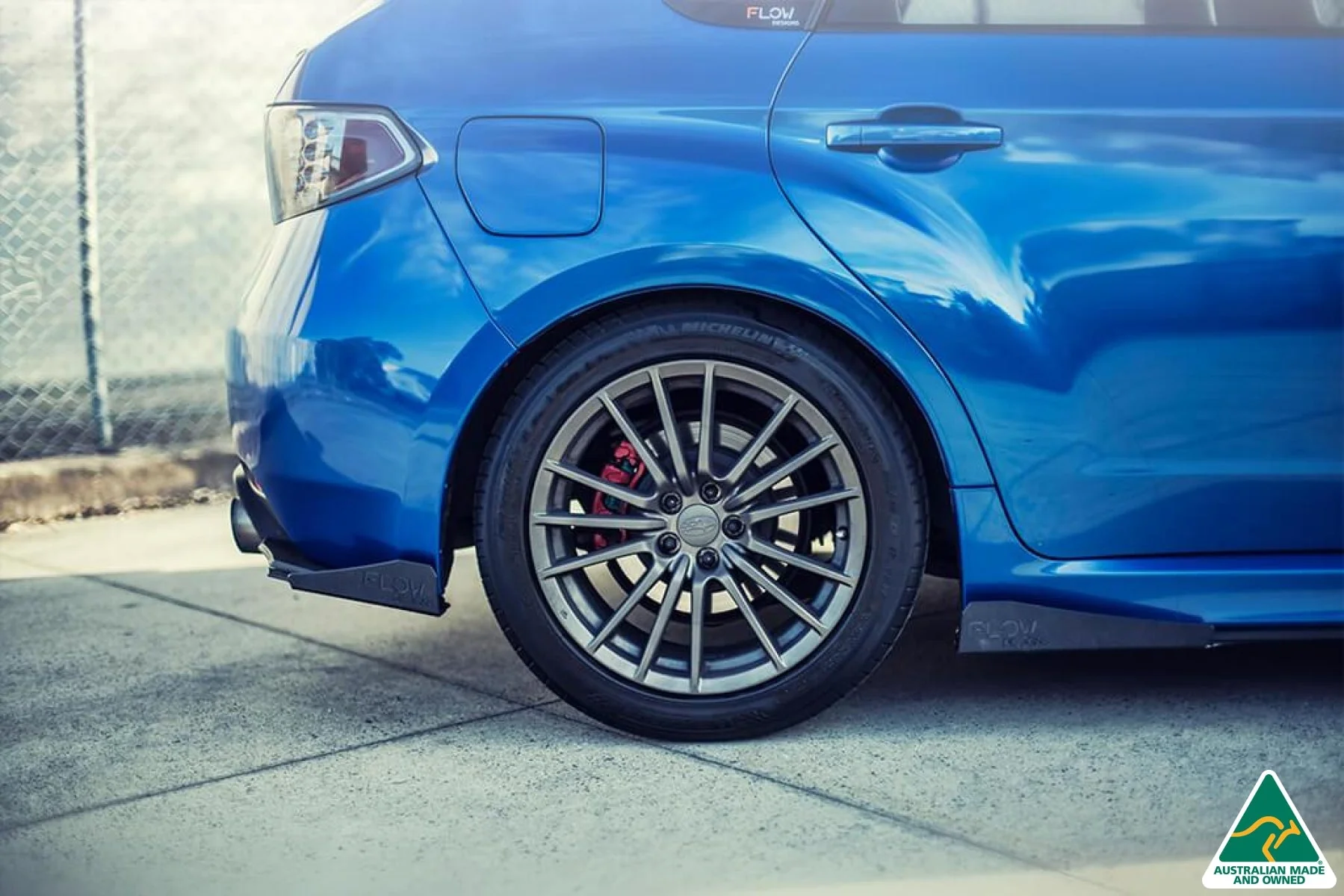 Flow Designs Side Skirt Splitter Winglets for Subaru Impreza WRX & STI G3 Hatch FL [Pair] - Image 6