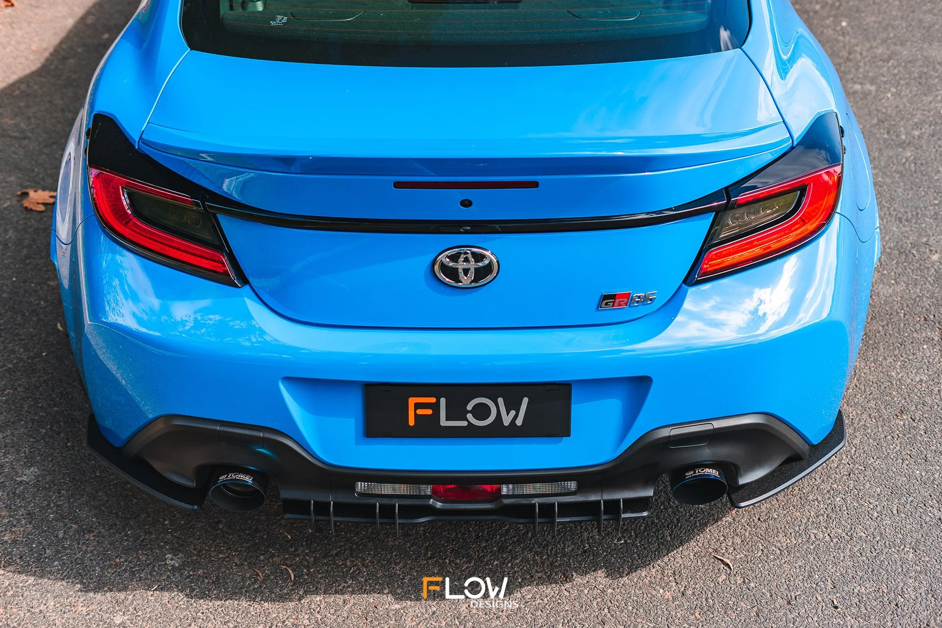 ZN8 GR86 Flow-Lock Rear Diffuser | Textured - Image 13