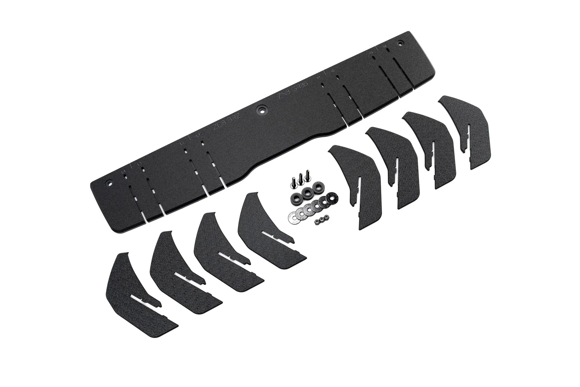 ZN8 GR86 Flow-Lock Rear Diffuser | Textured - Image 4