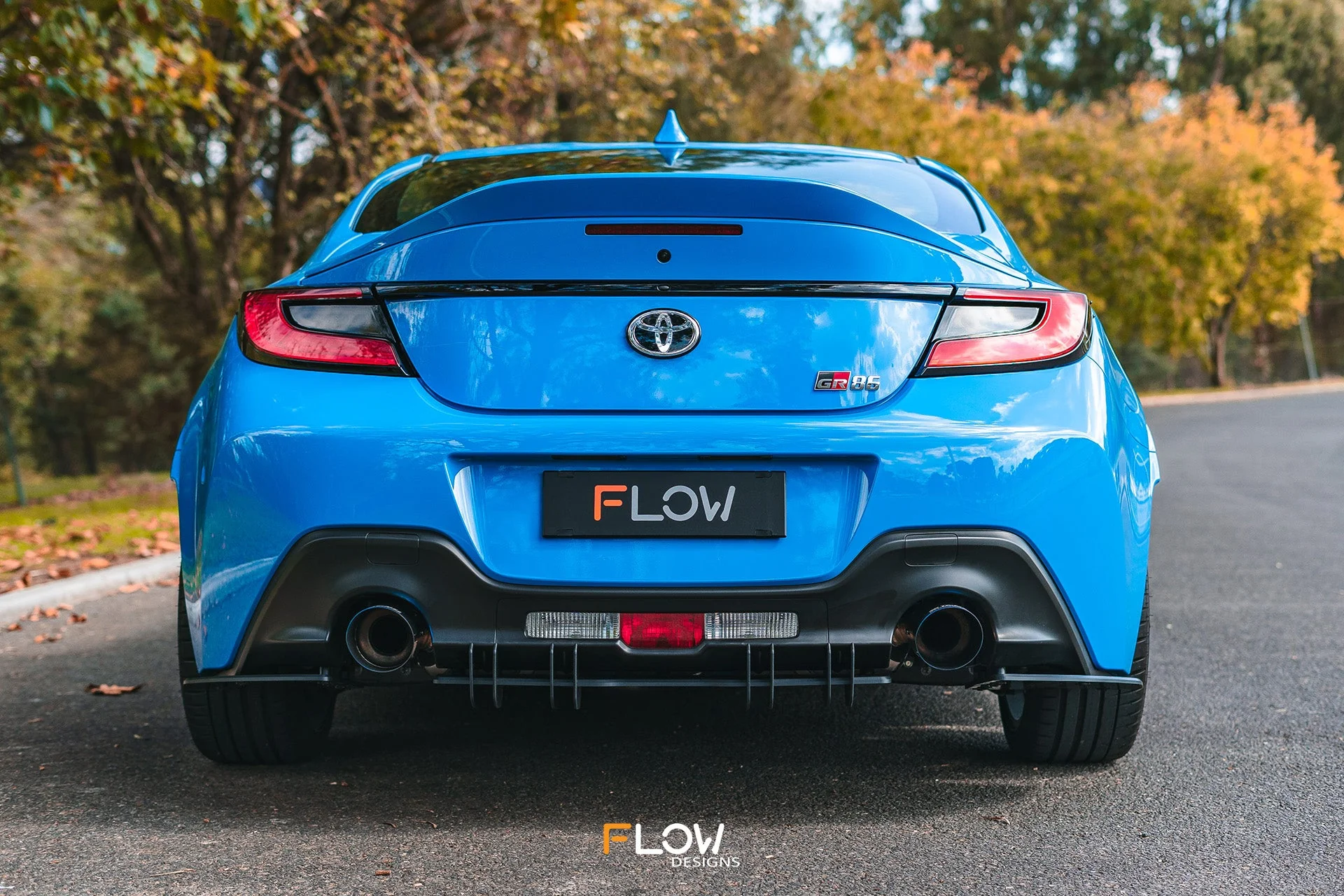 ZN8 GR86 Flow-Lock Rear Diffuser | Textured - Image 7