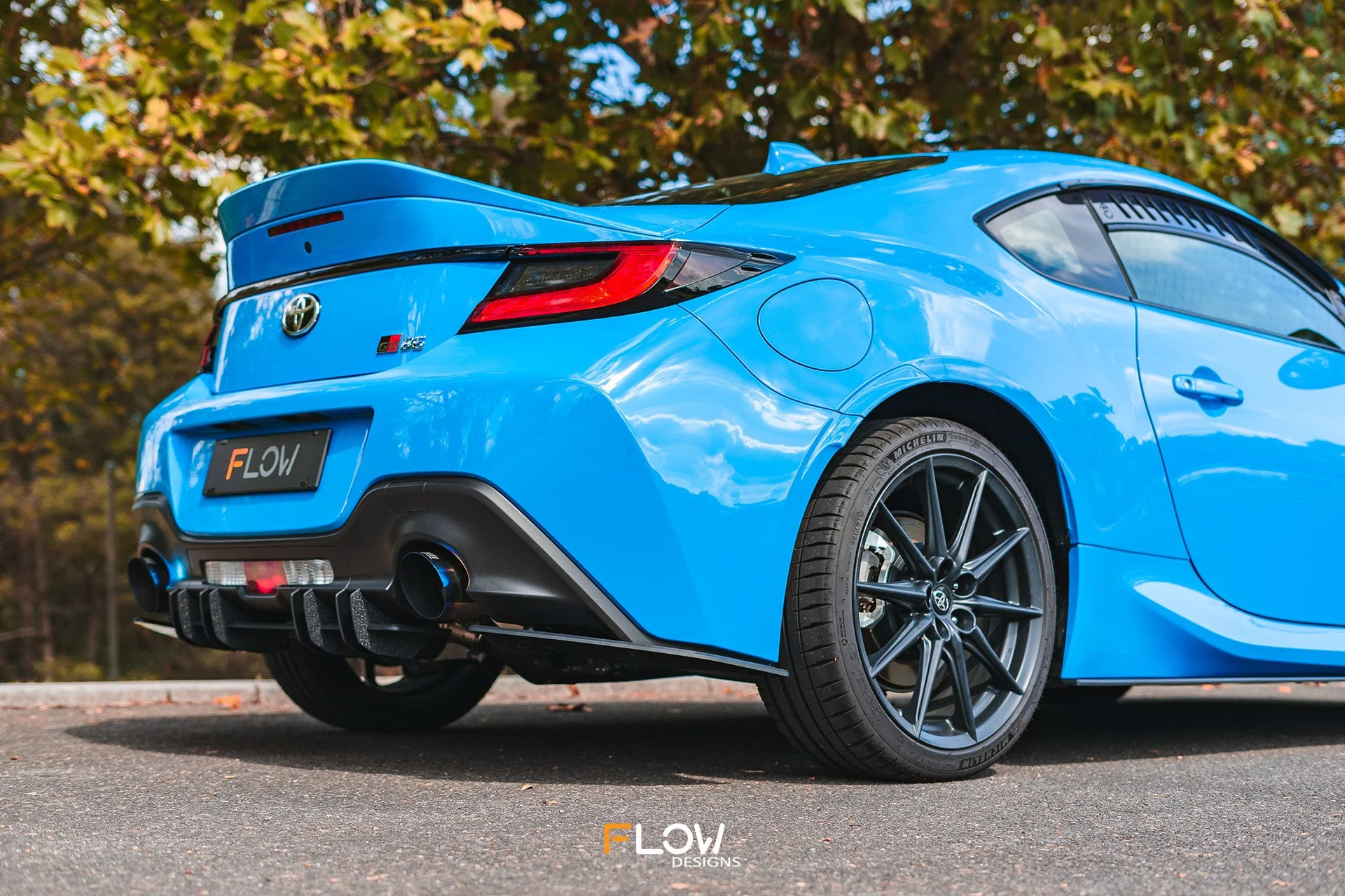 ZN8 GR86 Flow-Lock Rear Diffuser | Textured - Image 9
