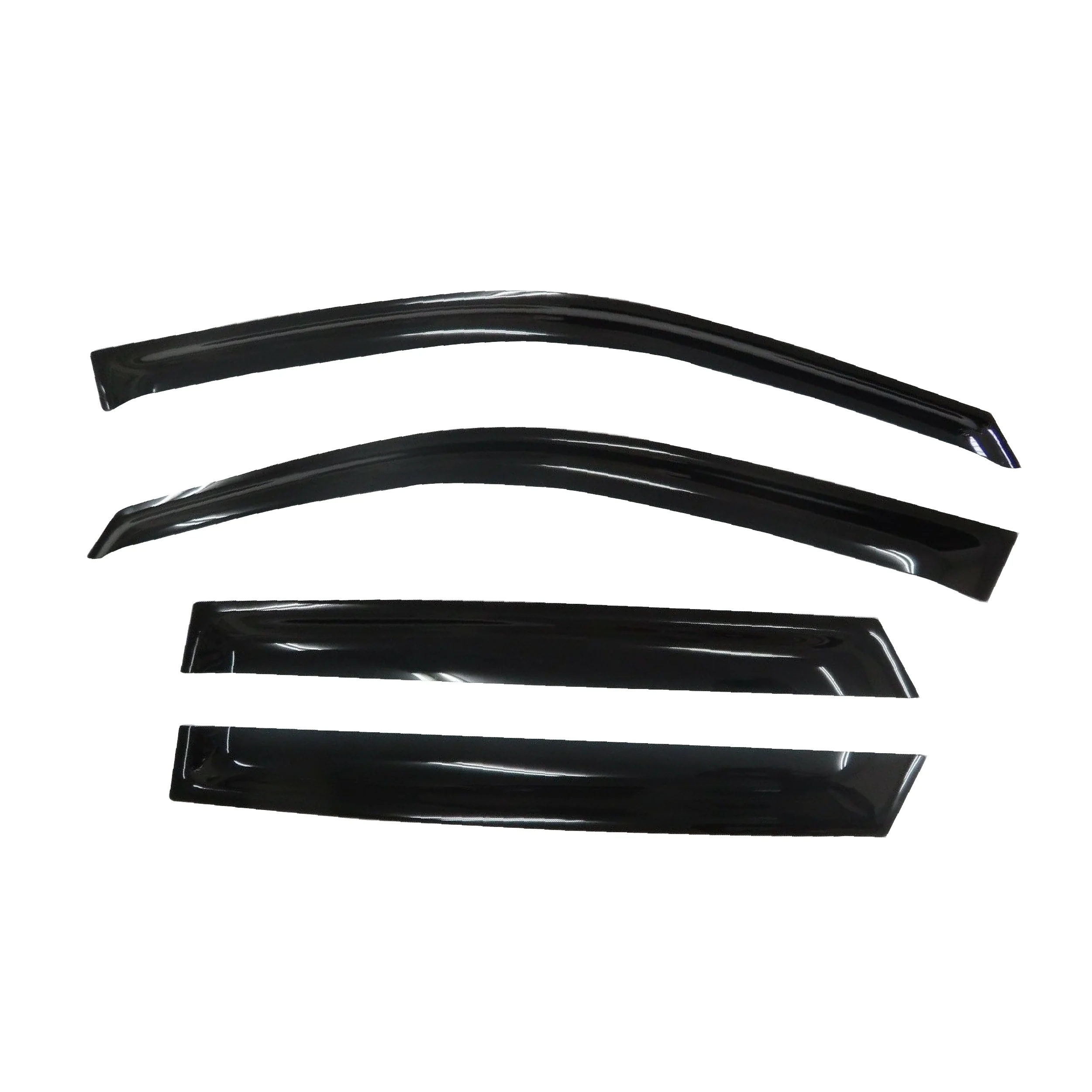 Hyundai Tucson (JM) SUV 2006-2009 Slimline Weathershields / Window Visors (4-Piece Set)