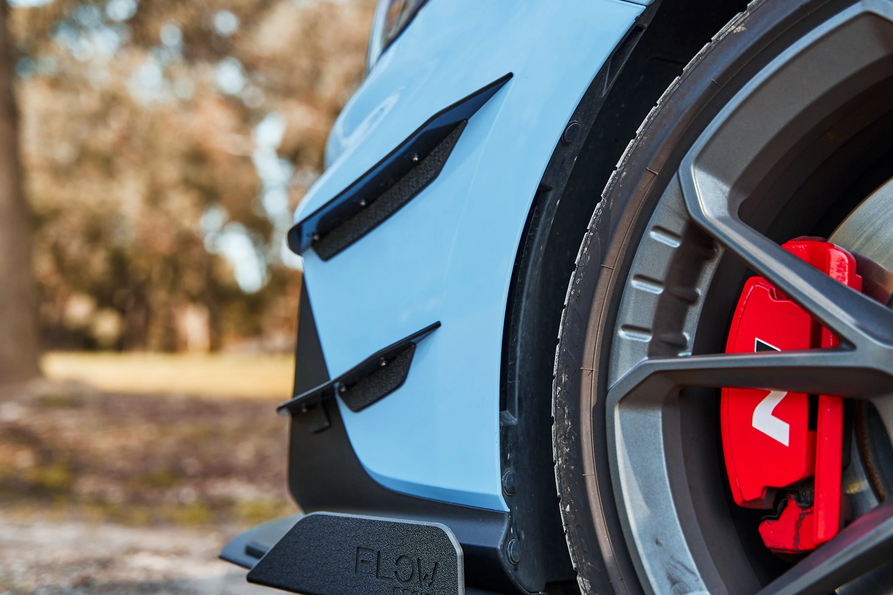Flow Designs i30N PD FL Front Bumper Canards - Image 8
