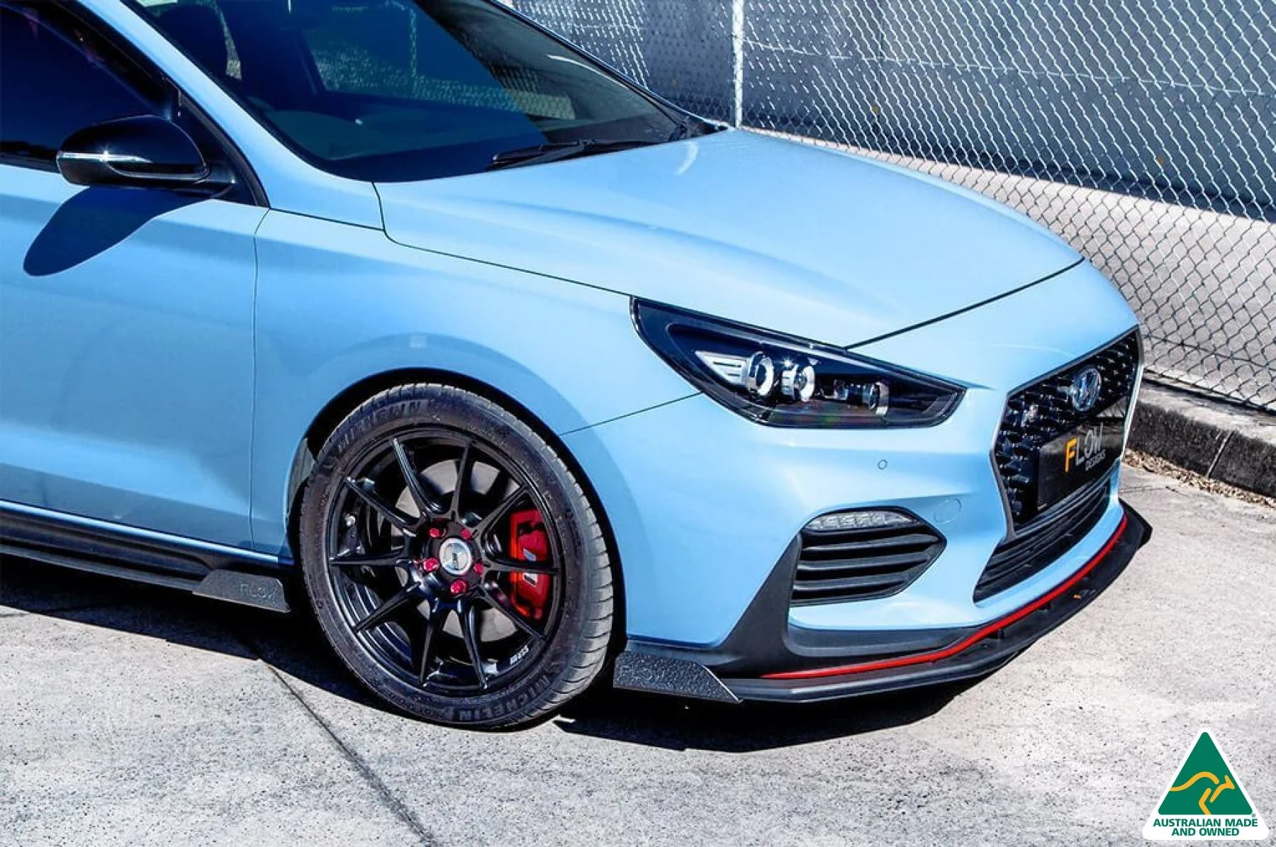 Flow Designs i30N Fastback PD Front Lip Splitter Winglets - Pair - Image 14