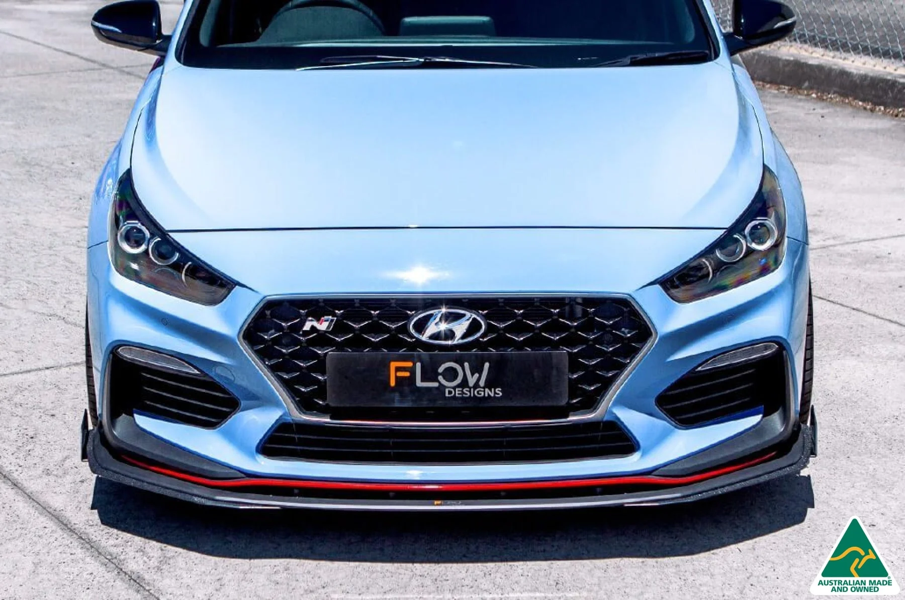 Flow Designs i30N Fastback PD Front Lip Splitter Winglets - Pair - Image 16