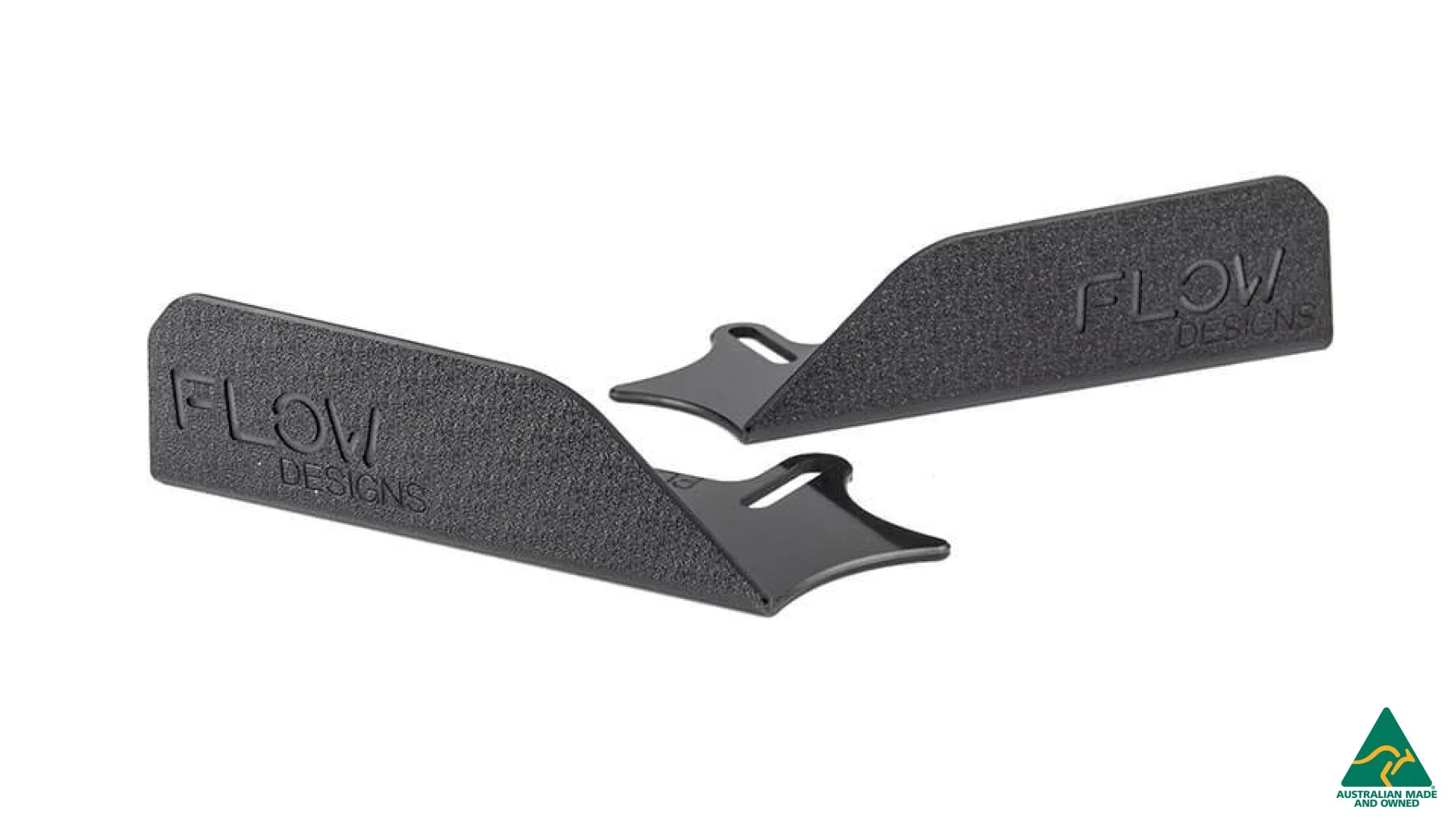 Flow Designs i30N Fastback PD Front Lip Splitter Winglets - Pair - Image 3