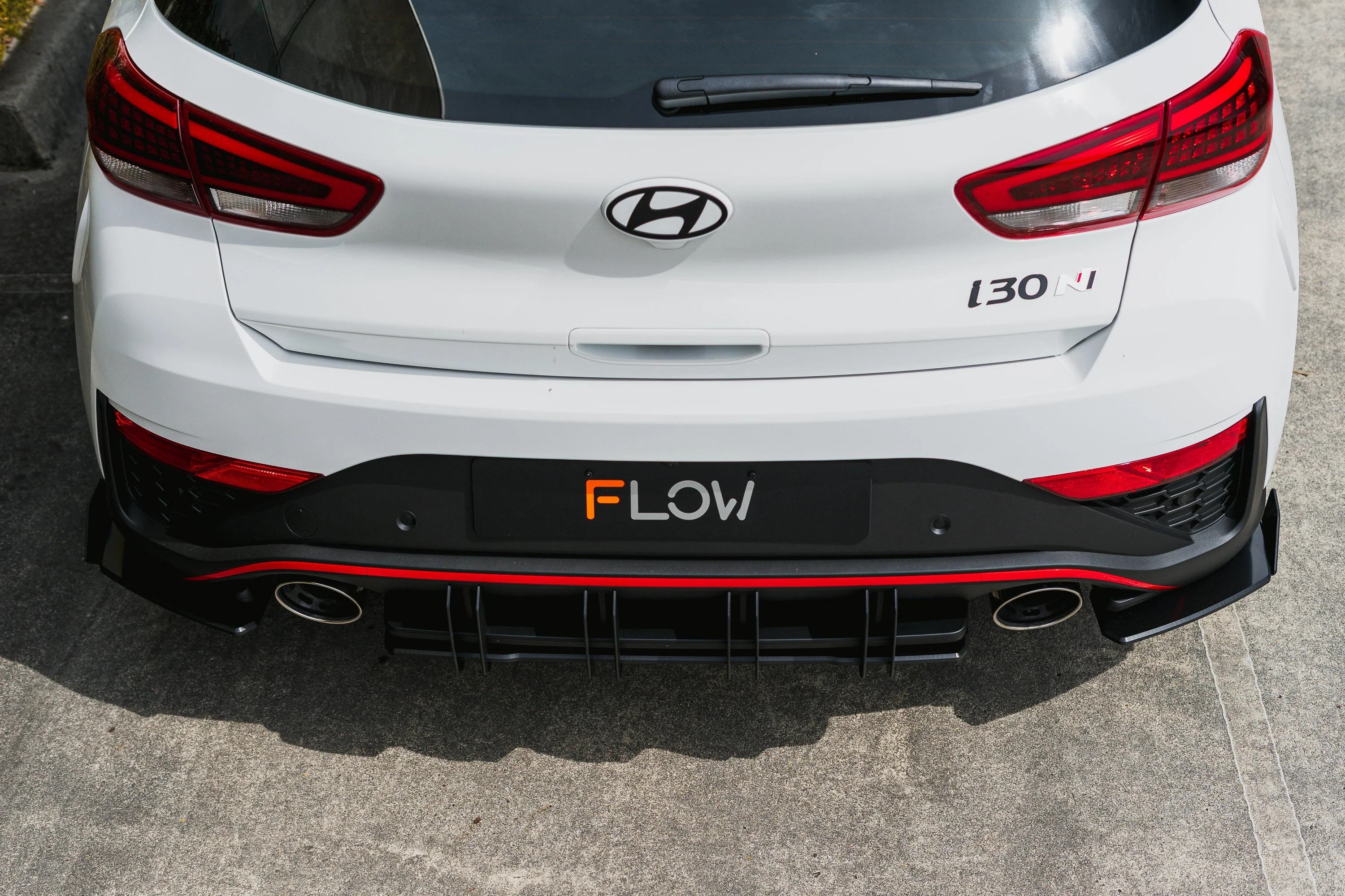 i30N Hatch PDE V6 FL2 2025+ Flow-Lock Rear Diffuser - Image 4
