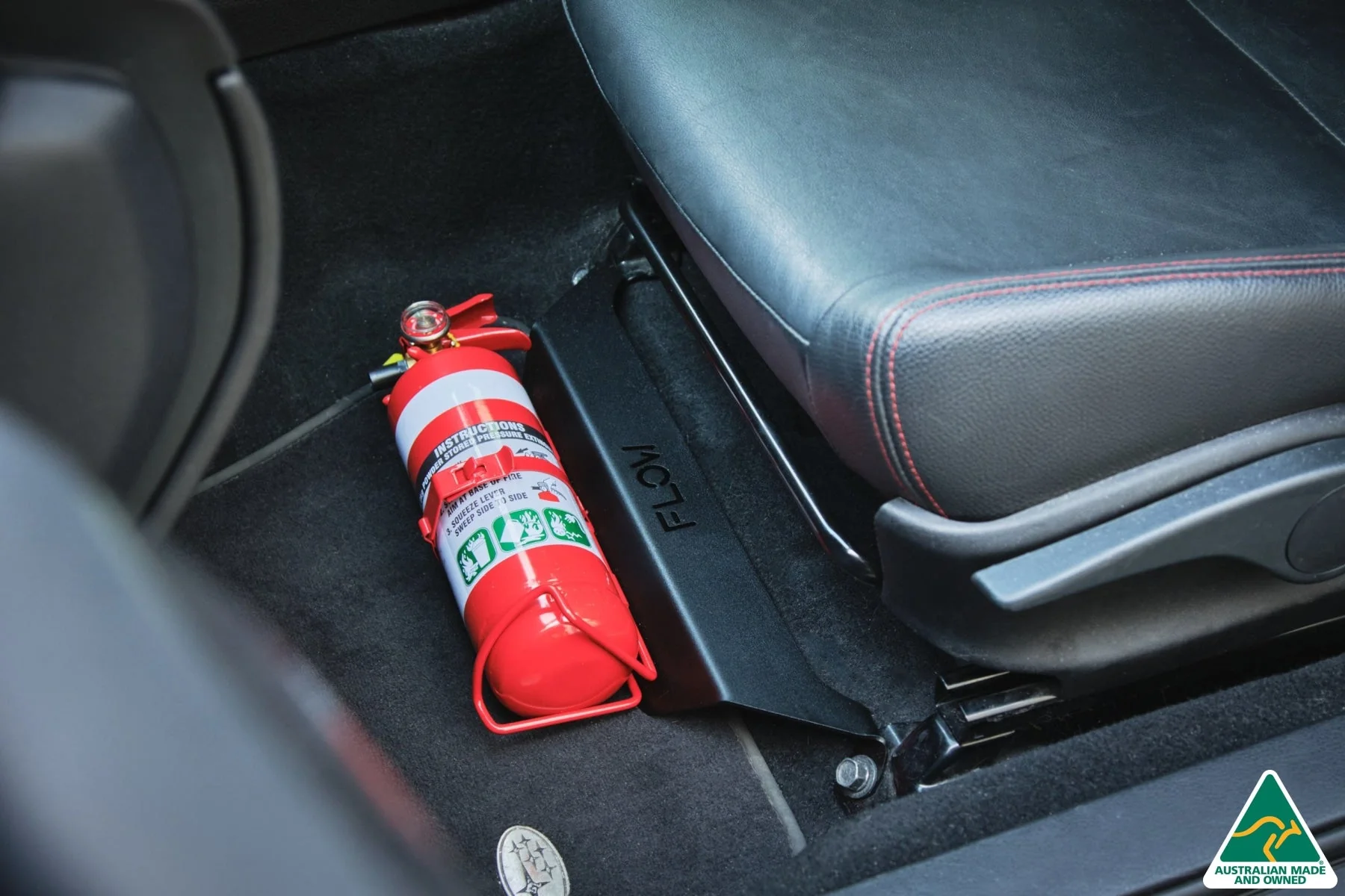 Flow Designs Fire Extinguisher Bracket/Mount for Subaru WRX VB / WRX G3 - Image 6