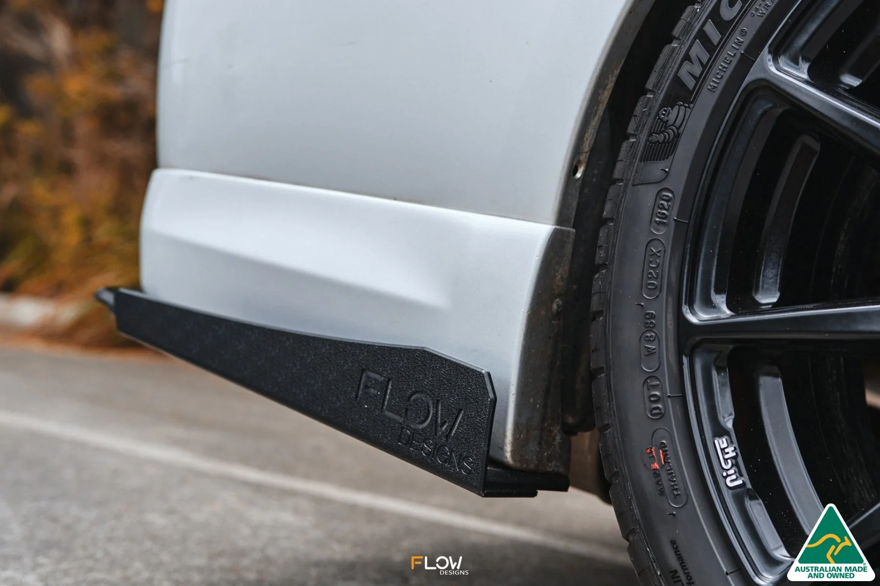 Flow Designs Rear Spats for Subaru Impreza WRX/RS G3 Sedan PFL [Pair] - Image 4