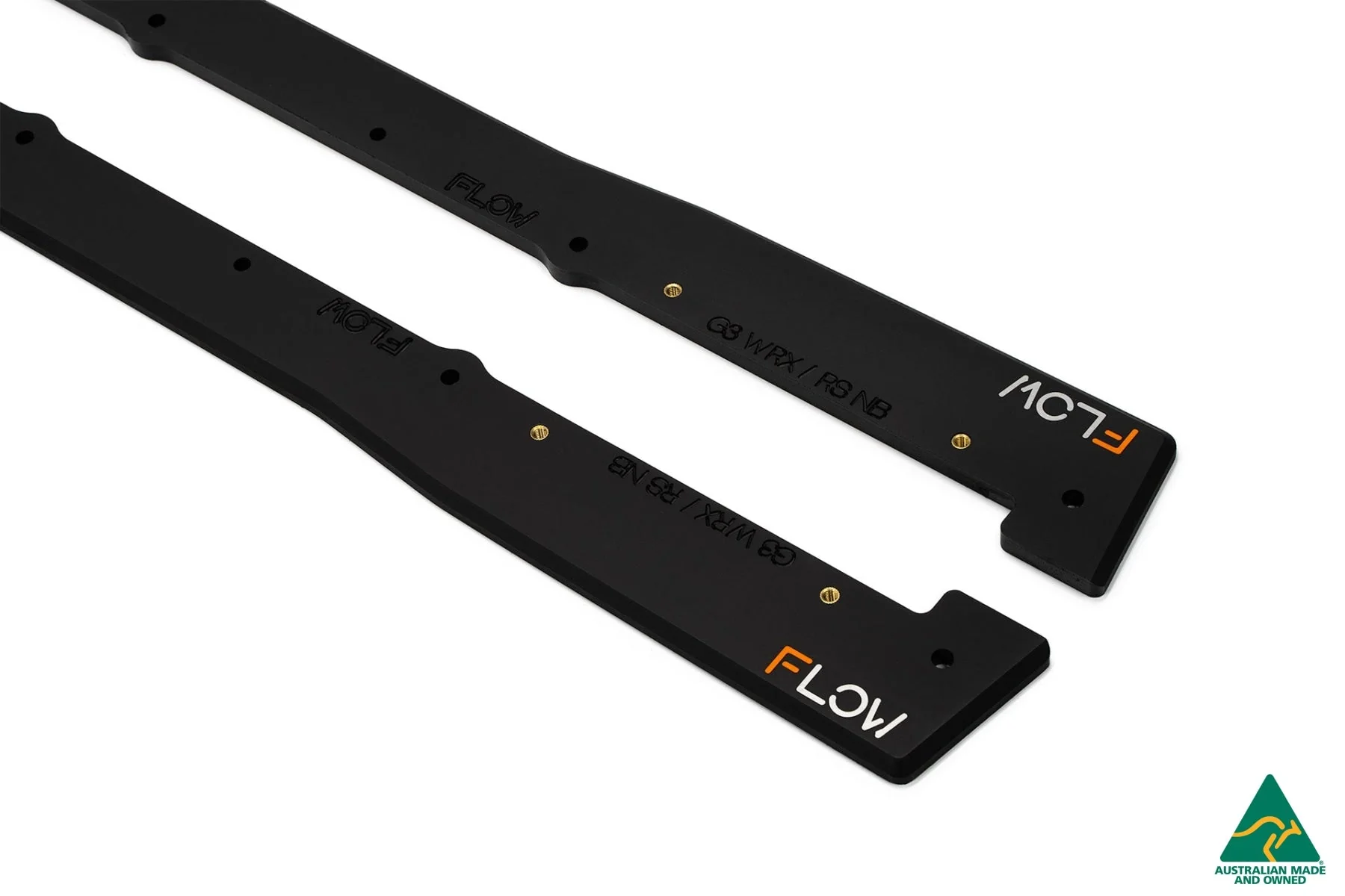Flow Designs Side Skirt Splitters for Subaru Impreza WRX/RS G3 Sedan PFL [Pair] - Image 3