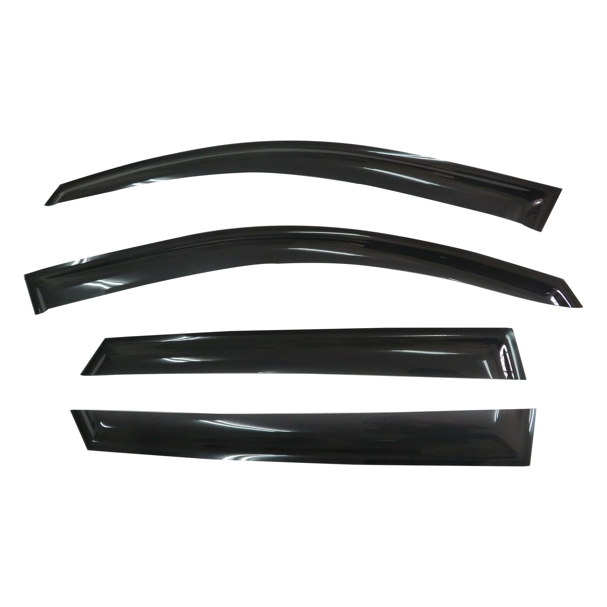 Kia Optima (TF) Sedan 2011–2015 Slimline Weathershields / Window Visors (4-Piece Set)