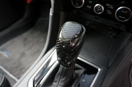 Automodellista Shift Knob Cover 2PCS For 2021+ Subaru WRX VB [Carbon Fibre] - Image 3