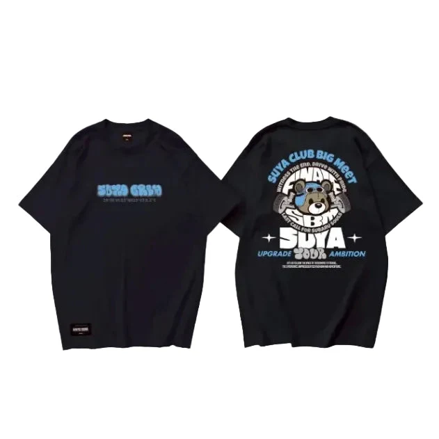 SUYA Apparel - Black Crew T-Shirt (Exclusive SBM '25 Collection)