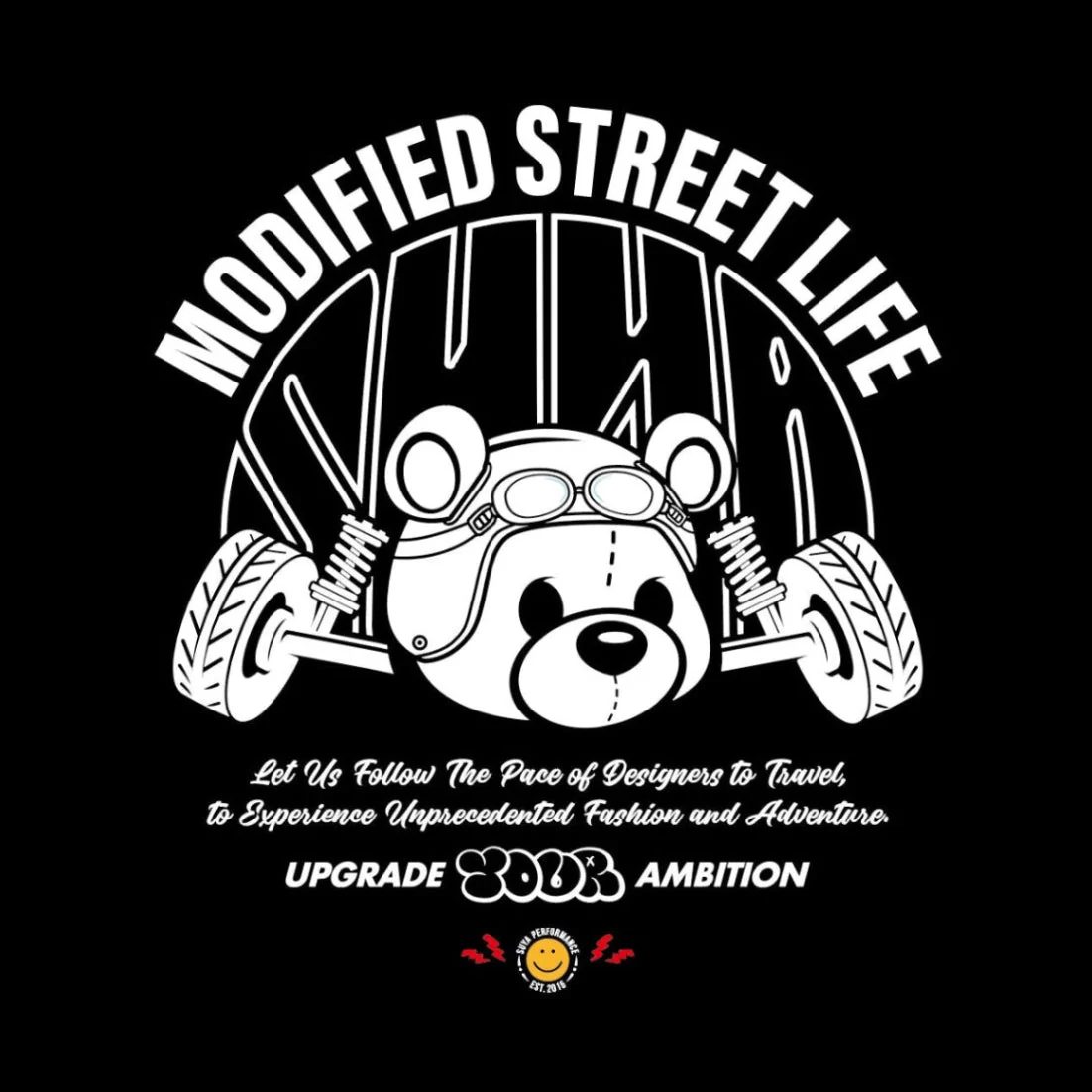 SUYA Stickers & Overlays - "SUYA Street Bear V1" Stickers