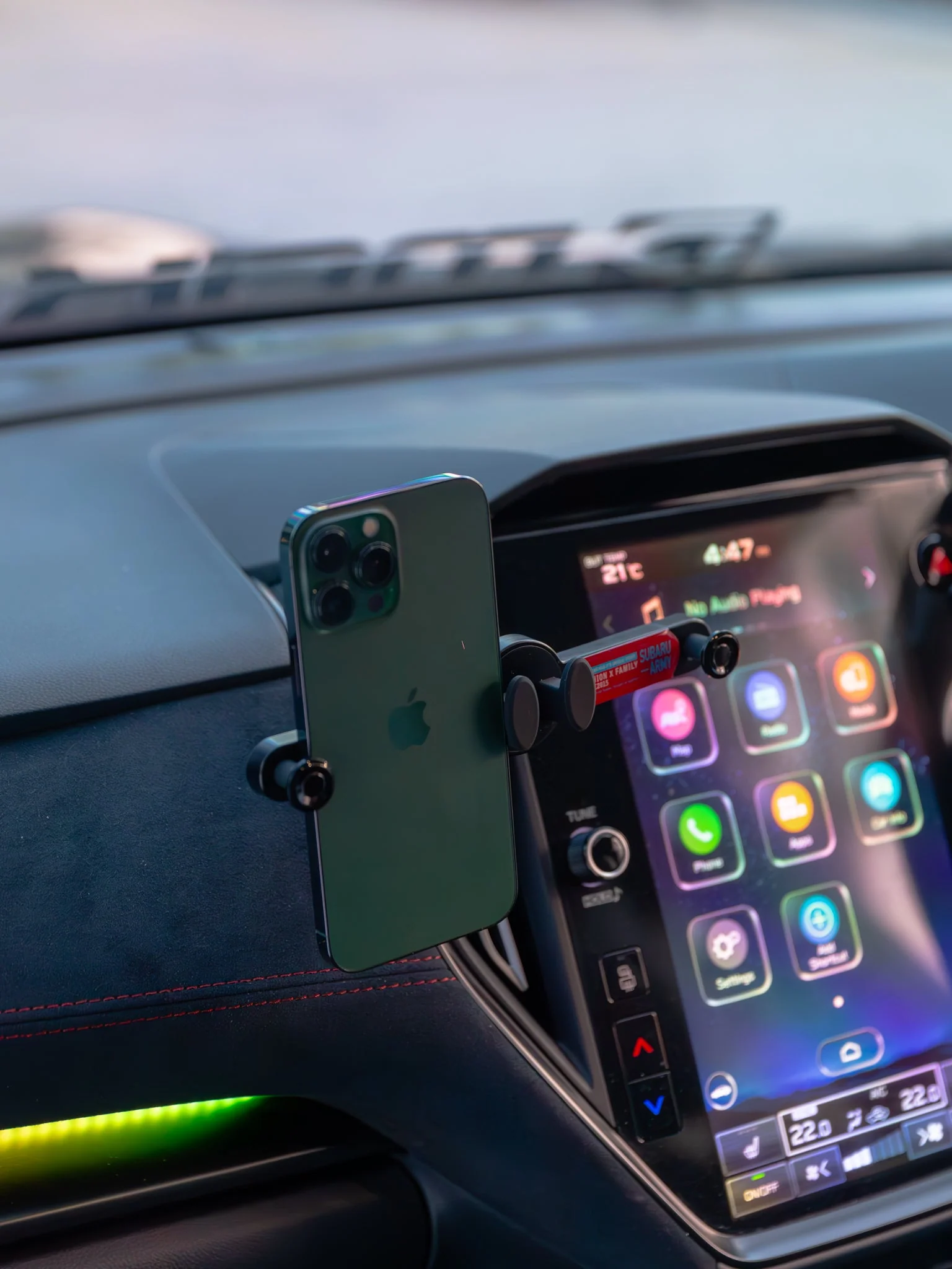 SUYA Interior - Mats Dual Device Smartphone Holder For Subaru Levorg/WRX & Other Models (SUYA X 3D®) - Image 7