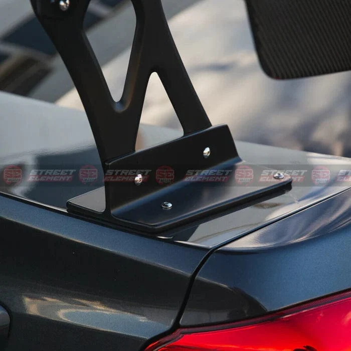 STREET ELEMENT VRS Euro-Spec GT-Wing Spoiler For 2015-2021 Subaru WRX/STI VA [Carbon Fibre] - Image 4
