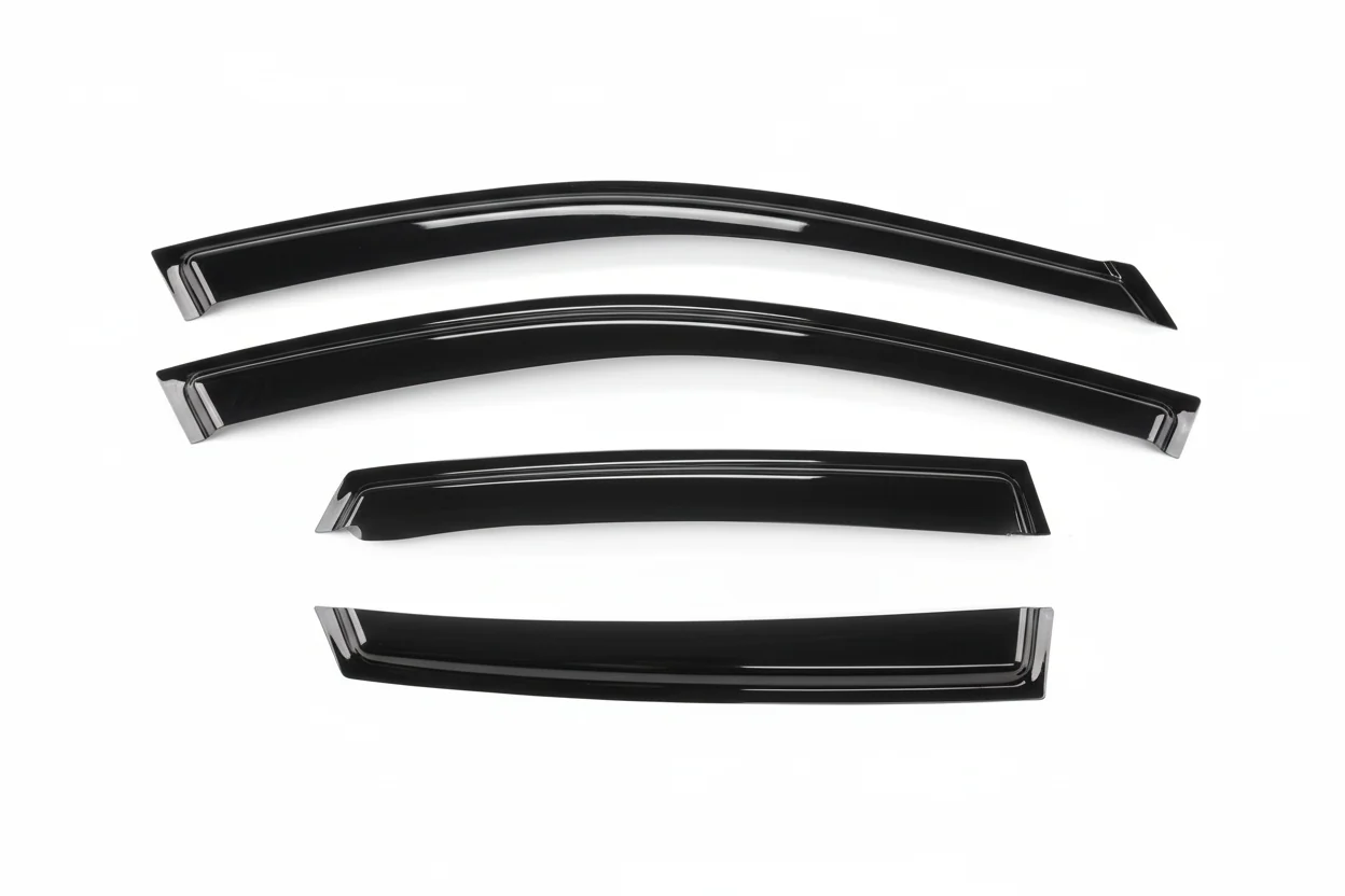 Slimline Design Window Weathershields 4 piece - Subaru Impreza G3 Hatch 2008-2011