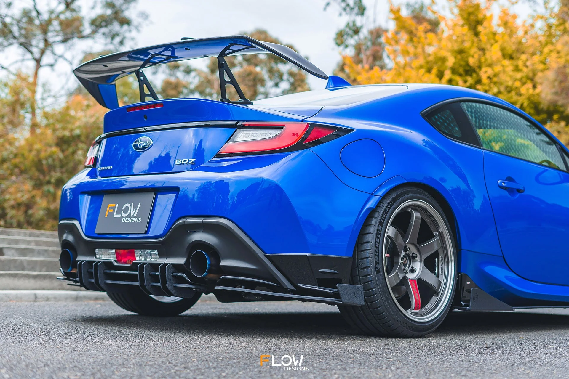 Flow Designs Rear Spat Winglets for 2022+ Subaru BRZ ZD8 STi [Pair] - Image 6