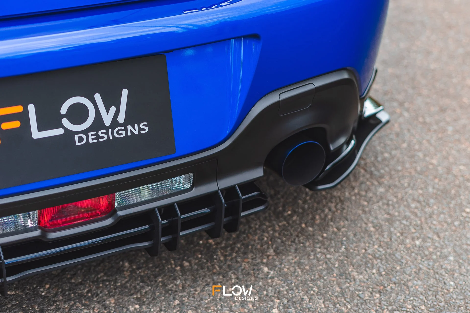 Flow Designs Rear Spats for 2022+ Subaru BRZ ZD8 STi - GLOSS [pair] - Image 4